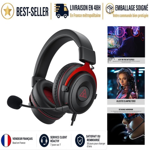 Eksa e900 casque gaming - casque,