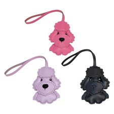 Porte-clés chien en peluche