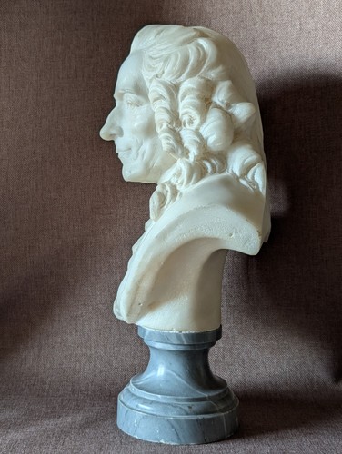 Voltaire marbre blanc - voltaire,,