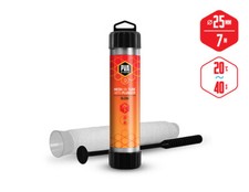 Pva 7m Jusqu'À 14m, 25-35mm Mesh + Poussoir Plongeur, 20m String Carpe Delphin