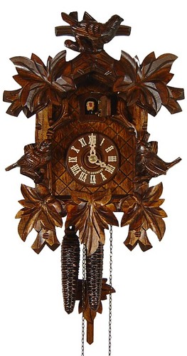 Pendule coucou oiseaux - pendule, 3