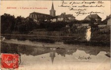 CPA AK ARTAIX L'Église et le Presbytere (680144)