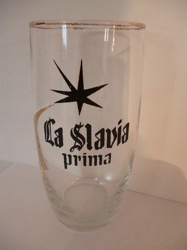 Verre bière publicitaire - a,