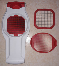 Tupperware Coup’ Chef Coupe Frites, Légumes, Fruits.. 2 grilles