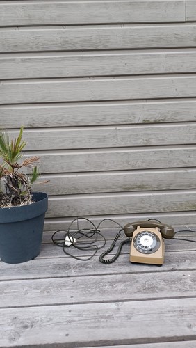 Téléphone vintage cadran - vintage,