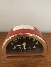 Réveil citizen rouge - citizen, design