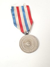 Médaille cheminots argent