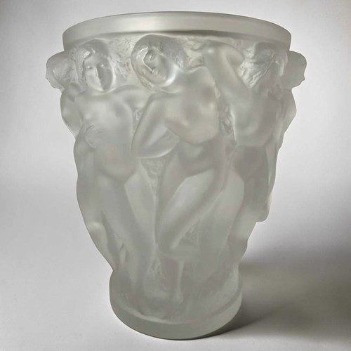 Lalique france bacchantes vase - lalique,