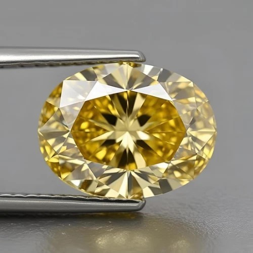 Bague fiançailles ovale en - bague,
