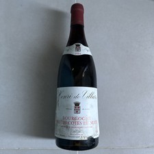 Rare Bouteille Vin Rouge Henri De Villars 1984 Bourgogne Hautes Côtes De Nuits