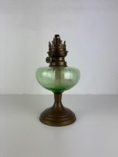 Antique M&S Brass Oil Lamp