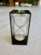 Sablier années 70 plexi et