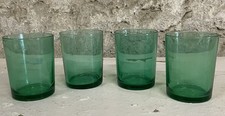 Lot de 4 verres anciens