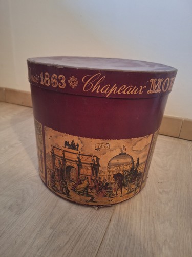 Ancienne boite chapeaux - ancienne, À