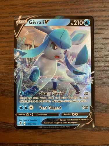 Carte pokémon givrali - carte,