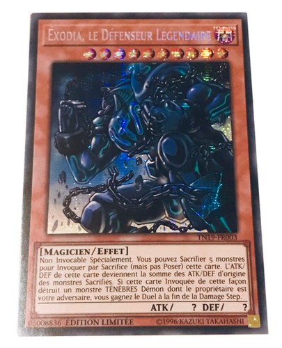 Carte yugioh exodia - exodia, le