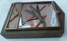 Tape de Bouche UNIQUE 10S CEPA  Aéronavale Marine Nationale ORIGINAL Bronze