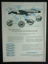 6/1965 PUB MCDONNELL F-4 PHANTOM II KAMPKRAFT ORIGINAL GERMAN AD
