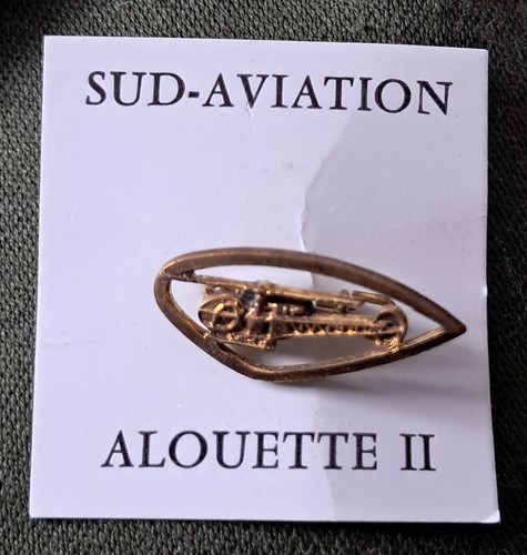 Insigne hélicoptère alouette - insigne,