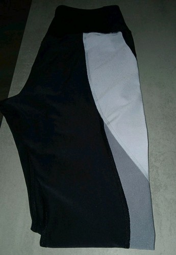 Pantalon legging noir et - 1,