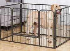 FEANDREA Enclos en métal pour chien