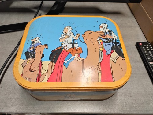 Boîte biscuit tintin - boÎte,