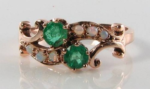 Bague art déco - déco, or