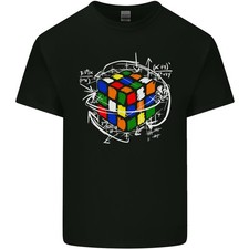 T-Shirt Enfant Rubix Cube Équation Puzzle Drôle Énigme