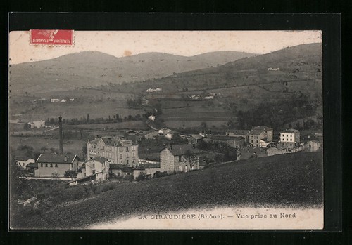 Cpa giraudiére vue prise - cpa,