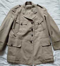 veste militaire sable uniforme cavalerie blindée Indochine Algérie French armée