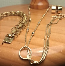 bijoux argent massif Parure