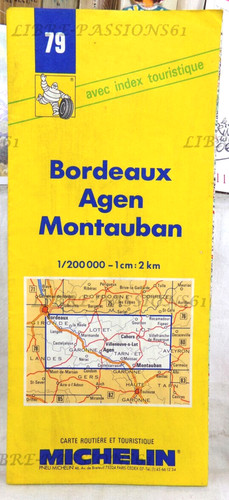 Carte routière michelin - carte,