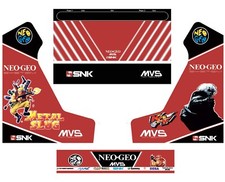 Stickers bartop neo geo Autocollant borne d'arcade