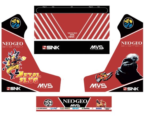 Stickers bartop neo geo