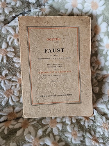 Goethe faust édition - goethe,