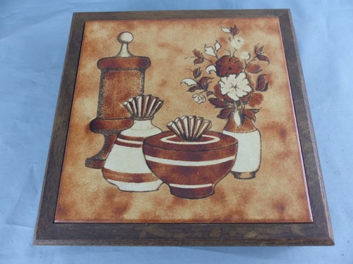 Ancien dessous plat musical - plat,
