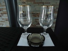 lot de 2 verres  bière