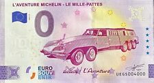 BILLET 0 EURO L'AVENTURE MICHELIN LE MILLE PATTES FRANC E   2024 NUMERO 4000
