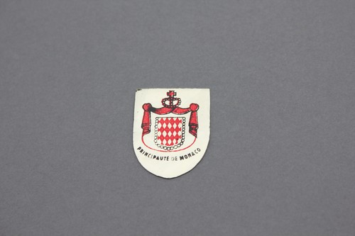 Ancien autocollant blason - autocollant,
