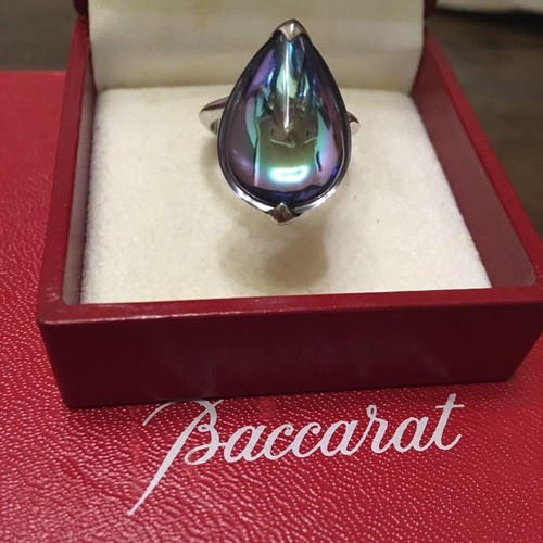 Bague bleue scarabée - , de