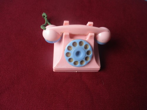 Jouet ancien petit téléphone - ancien,