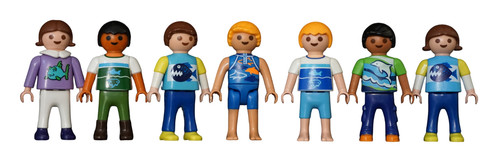 Playmobil enfants avec