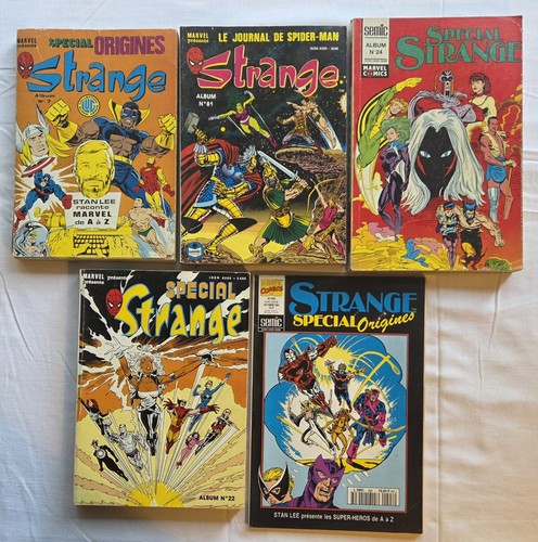 Lot comics marvel strange - comics/bd,