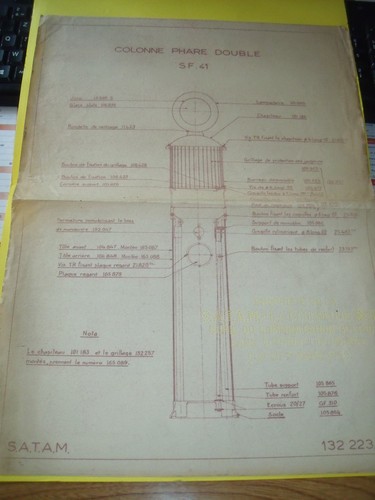 Grand plan bureau - grand, etude