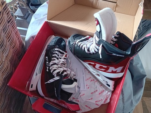 Patin hockey sur glace ccm - hockey,