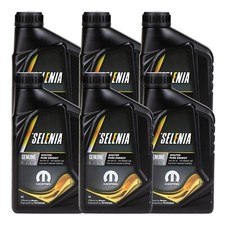 Set 6 Litres Huile Du Moteur de Voiture Selenia 0w30 C2 Digitek Pure Energy Fiat