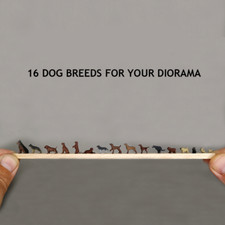 Réaliste 3D Imprimé Dogs