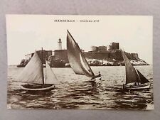 CPA MARSEILLE (13), Château d'If avec Voiliers