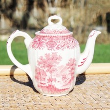 Ancienne petite verseuse / cafetière 12.5 cm Villeroy & Boch Burgenland rouge