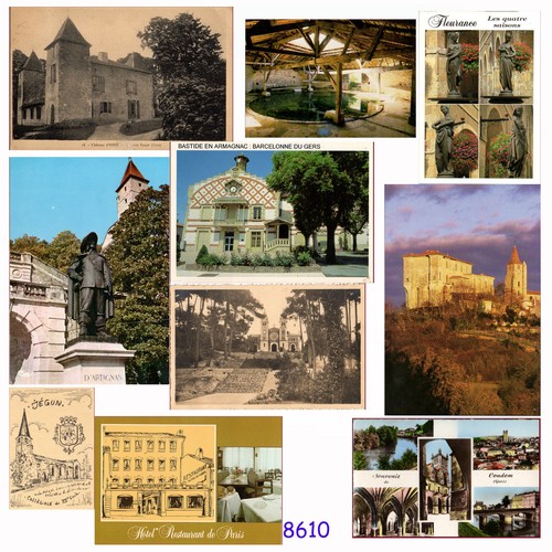 8610 cpa cartes postales - cp,